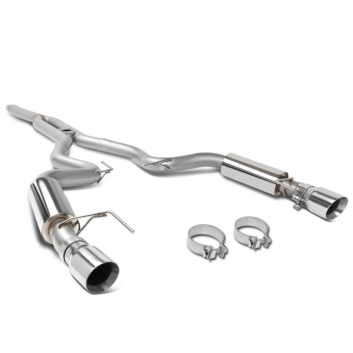 2015-2017 Ford Mustang 2.3L Turbo Catback Exhaust Stainless Steel