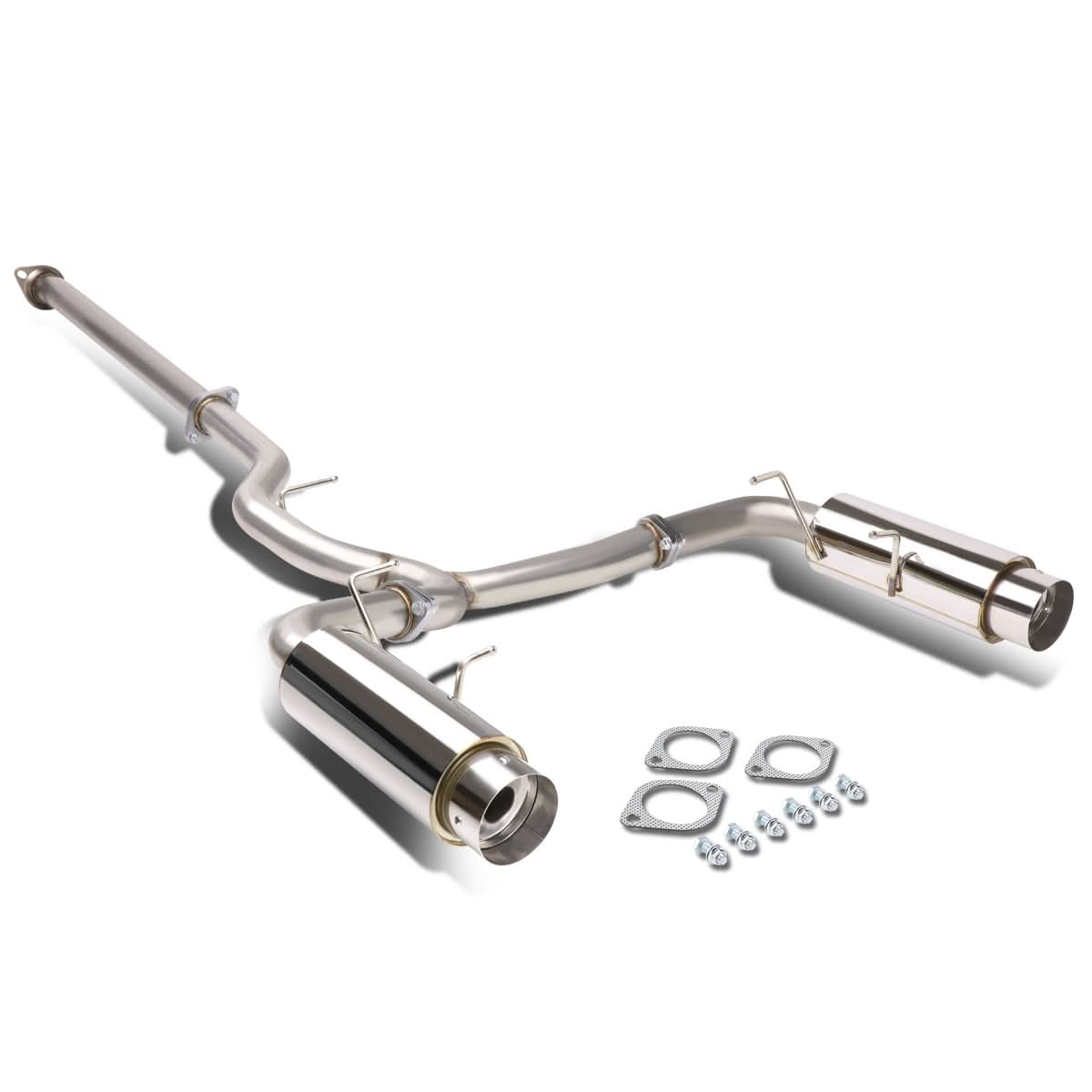 13-17 Toyota 86 Catback Exhaust System Dual Tip Stainless Steel
