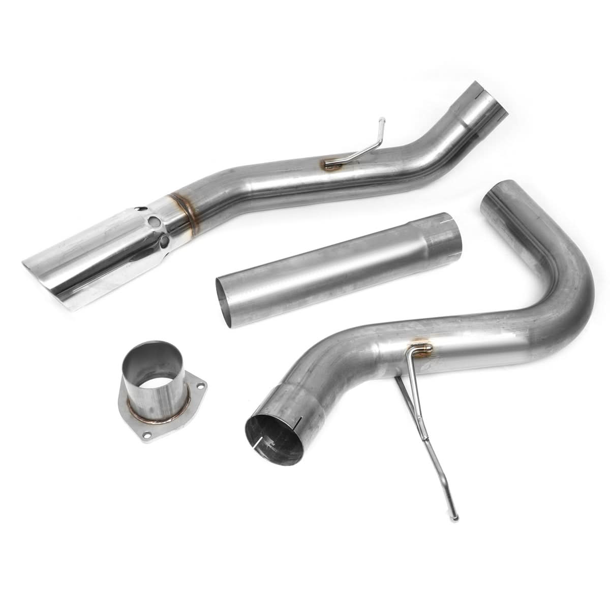 07-10 Chevy Silverado GMC Sierra 2500HD 3500HD Filter Back Exhaust Stainless