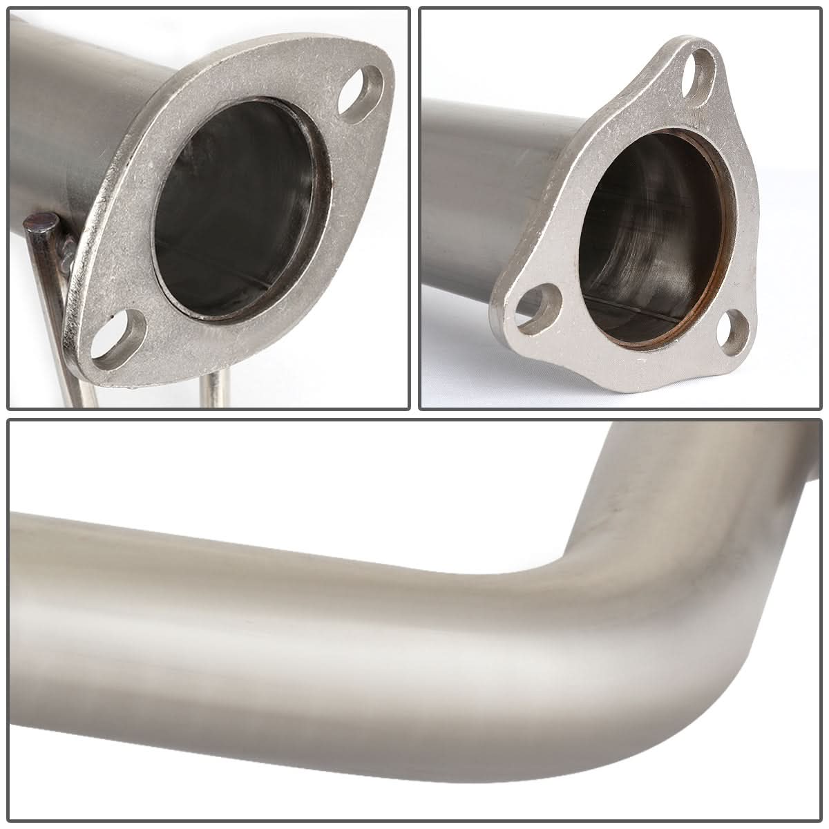 2006-2008 Honda Civic SI Catback Exhaust Single Burnt Tip Stainless Steel