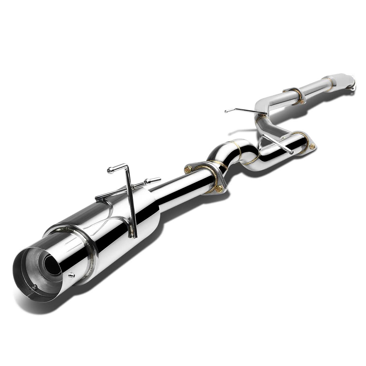 2012-2015 Honda Civic Catback Exhaust Single Tip Stainless Steel