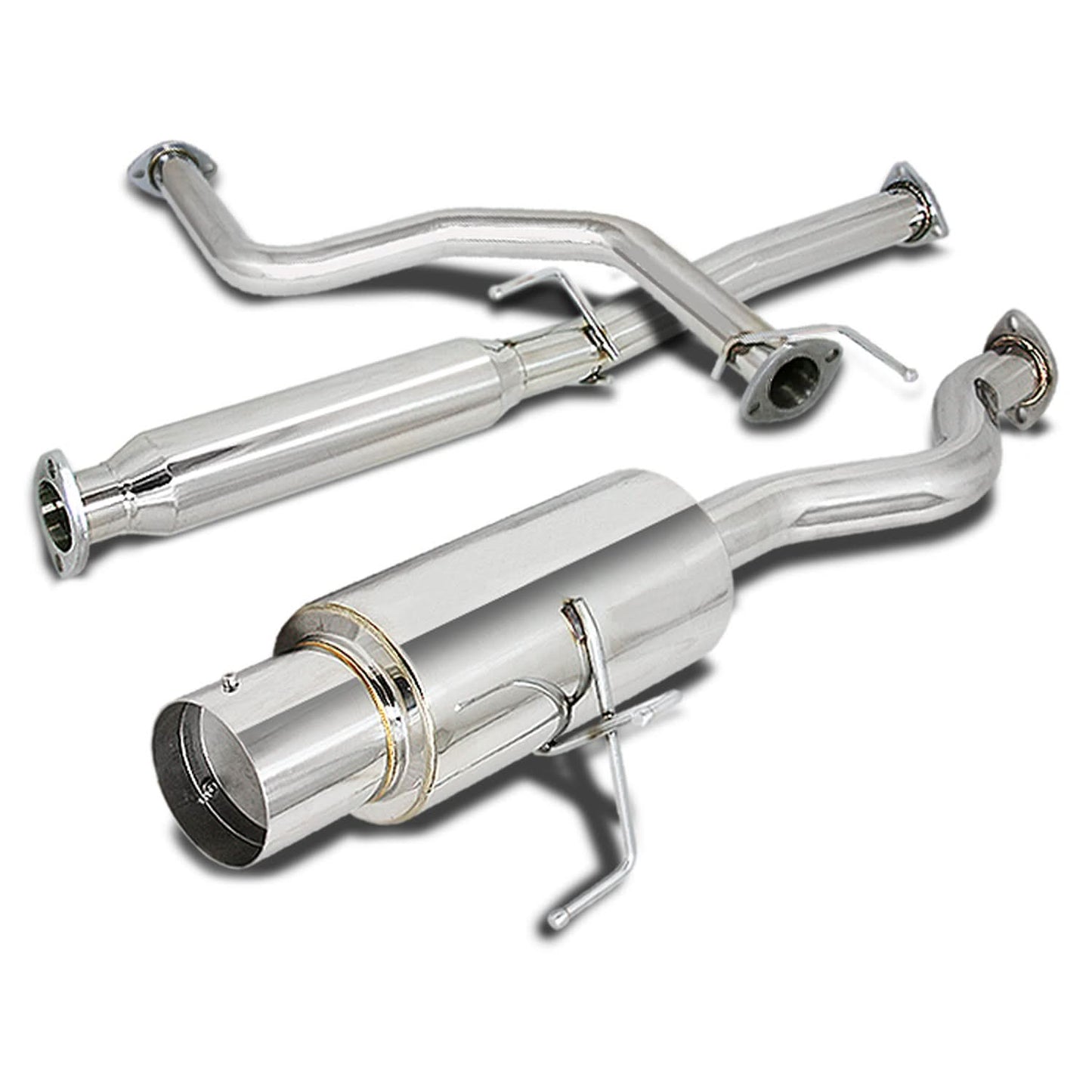 96-00 Honda Civic 3-Door Catback Exhaust System Stainless Steel