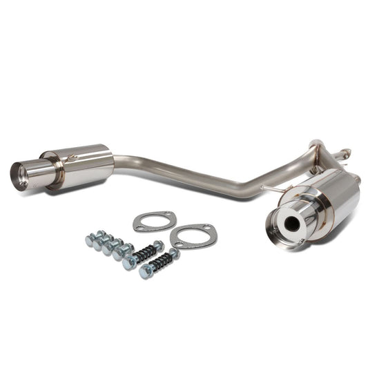 03-06 Hyundai Tiburon V6 Dual Tip Catback Exhaust - Stainless Steel