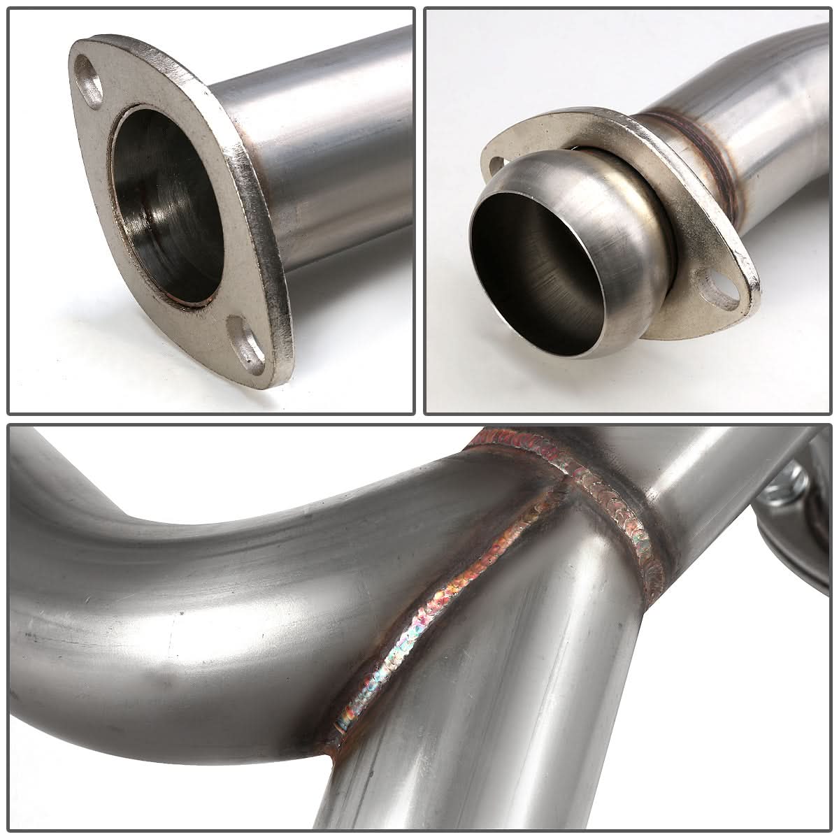 2003-2006 Hyundai Tiburon V6 Catback Exhaust Dual Burnt Tip Stainless Steel