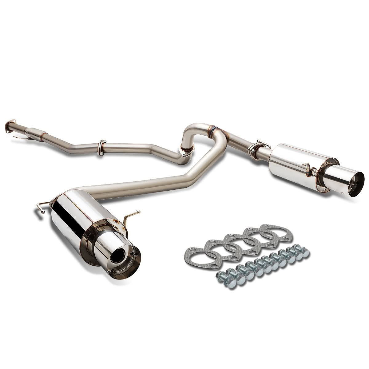 07-08 Hyundai Tiburon GT/GTP/SE 2.7L V6 Catback Exhaust Stainless Steel