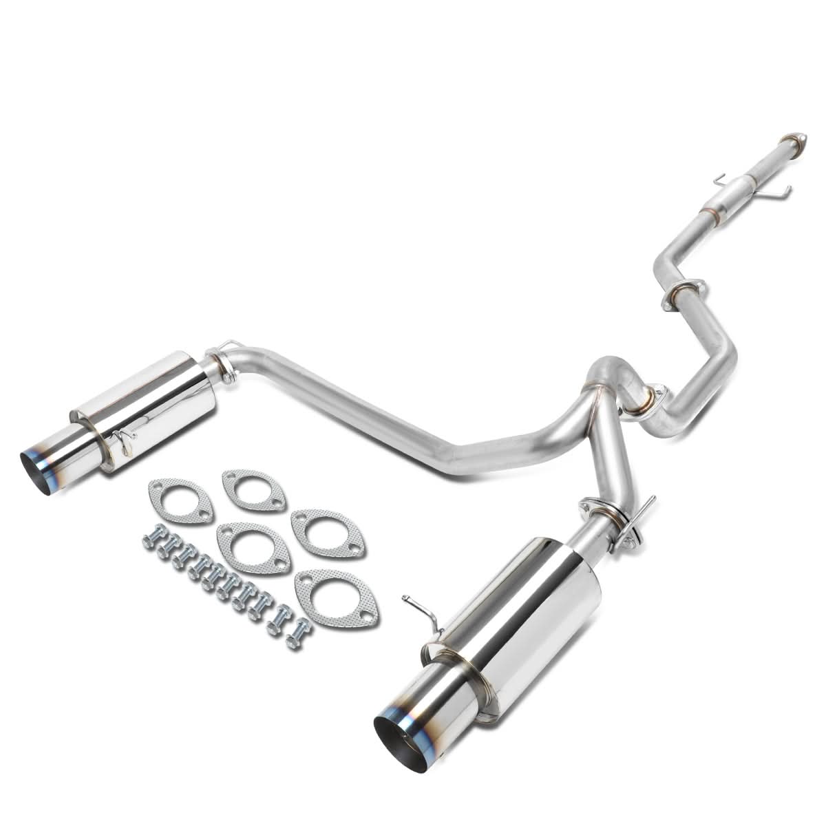 07-08 Hyundai Tiburon GT/GTP/SE 2.7L V6 Catback Exhaust Stainless Steel