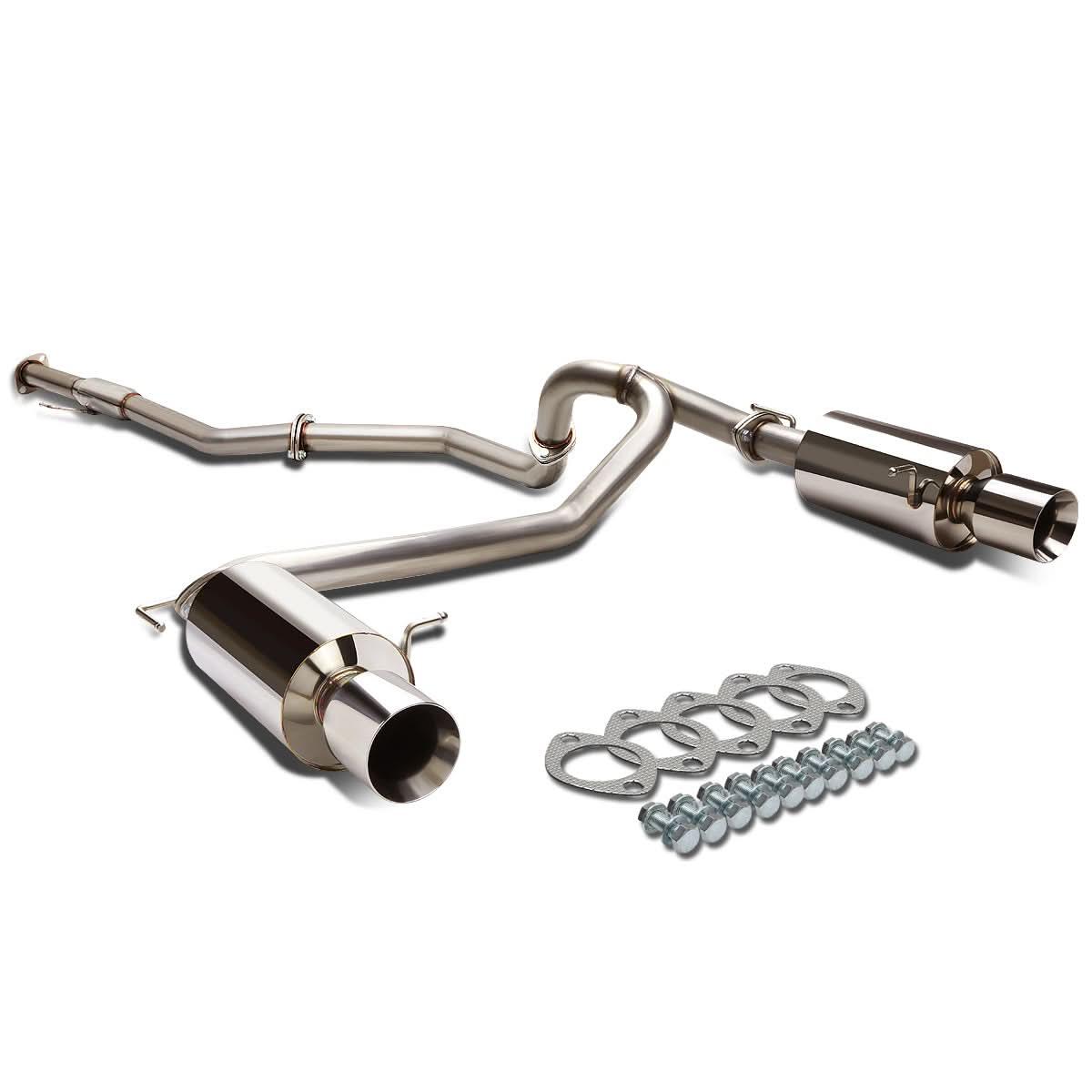 2007-2008 Hyundai Tiburon GT/GTP/SE Catback Exhaust Stainless Steel