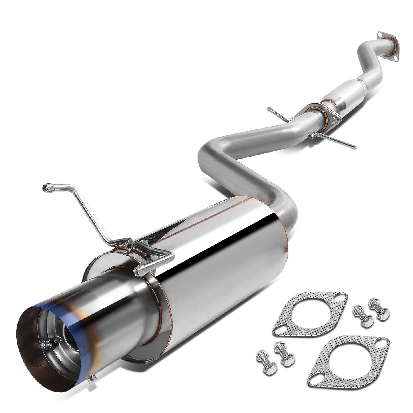 2001-2005 Lexus IS300 Catback Exhaust Single Burnt Tip Stainless Steel