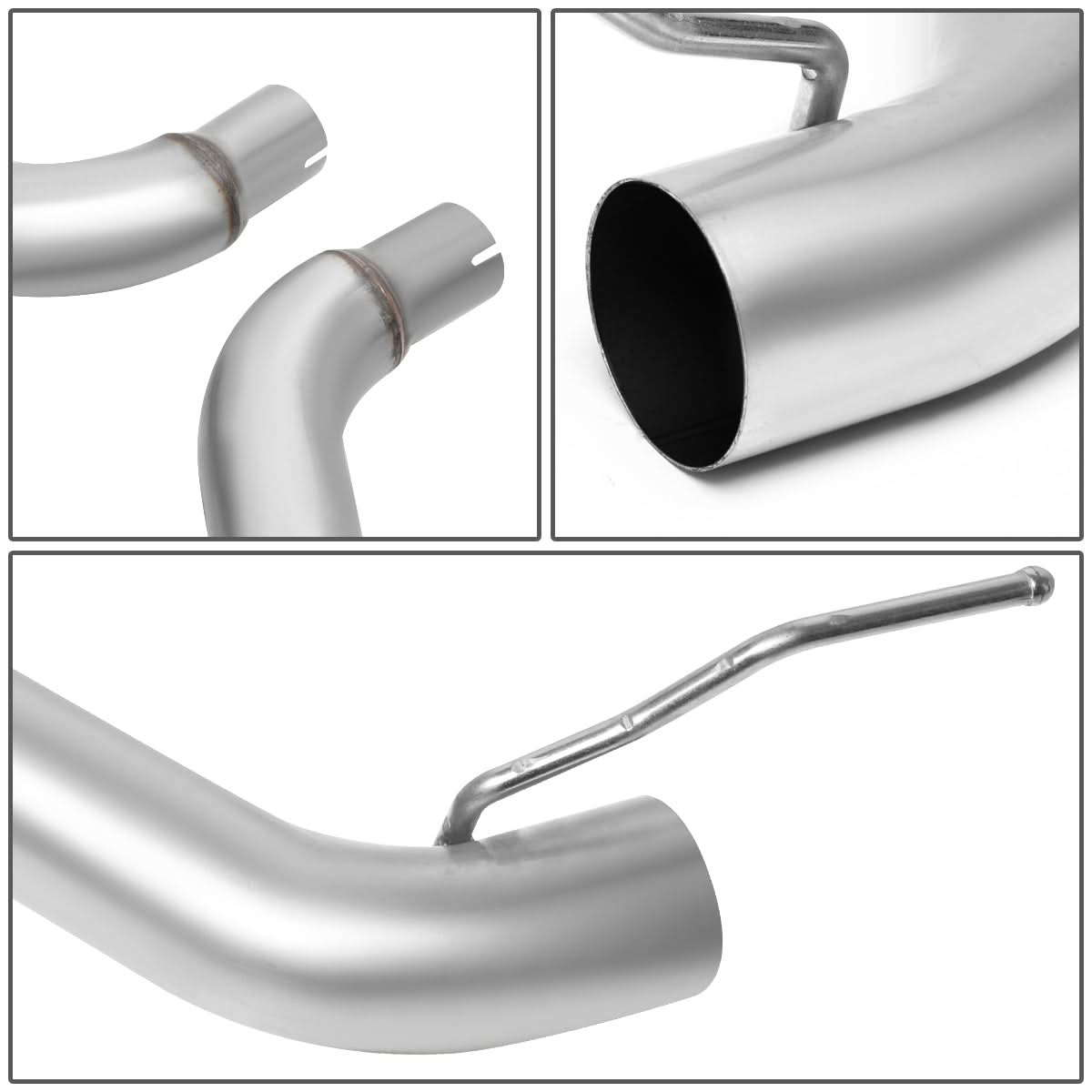 2016-2018 Chevrolet Camaro Axleback Exhaust Dual Rolled Tip Stainless Steel