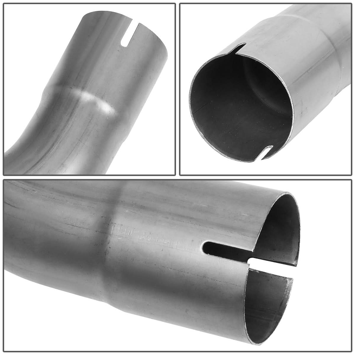2005-2010 Ford Mustang Axleback Exhaust Dual Rolled Tip Stainless Steel