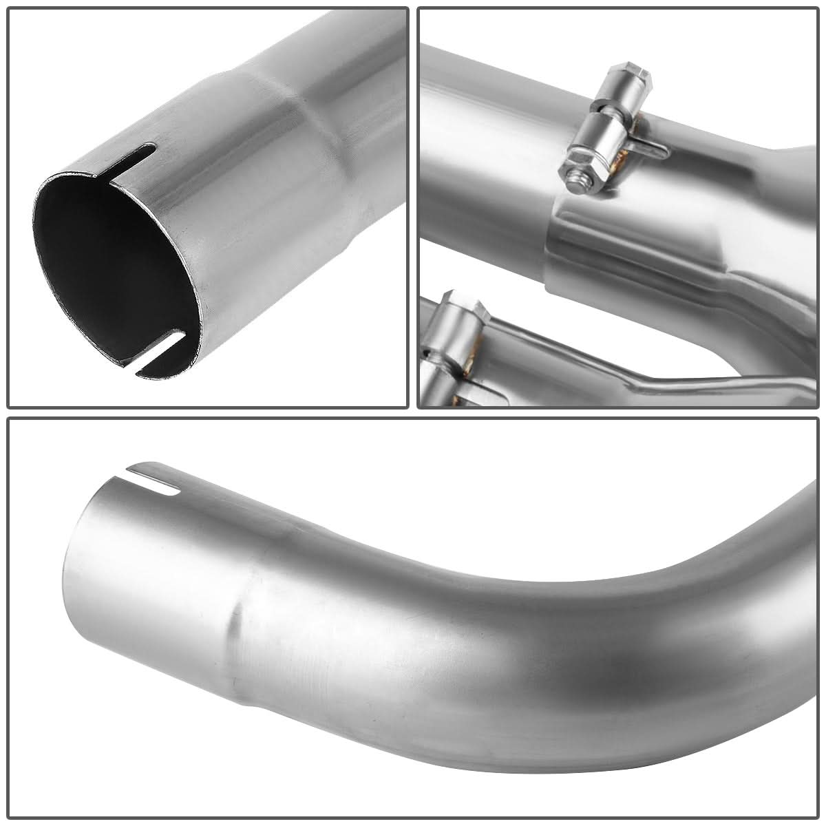 2018-2020 Ford Mustang 5.0L Axleback Exhaust Dual Rolled Tip Stainless Steel