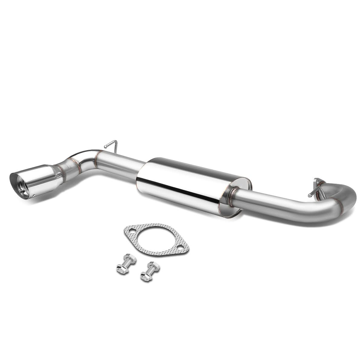 11-16 Scion tC Catback Axle Back Exhaust Single Tip Stainless Steel