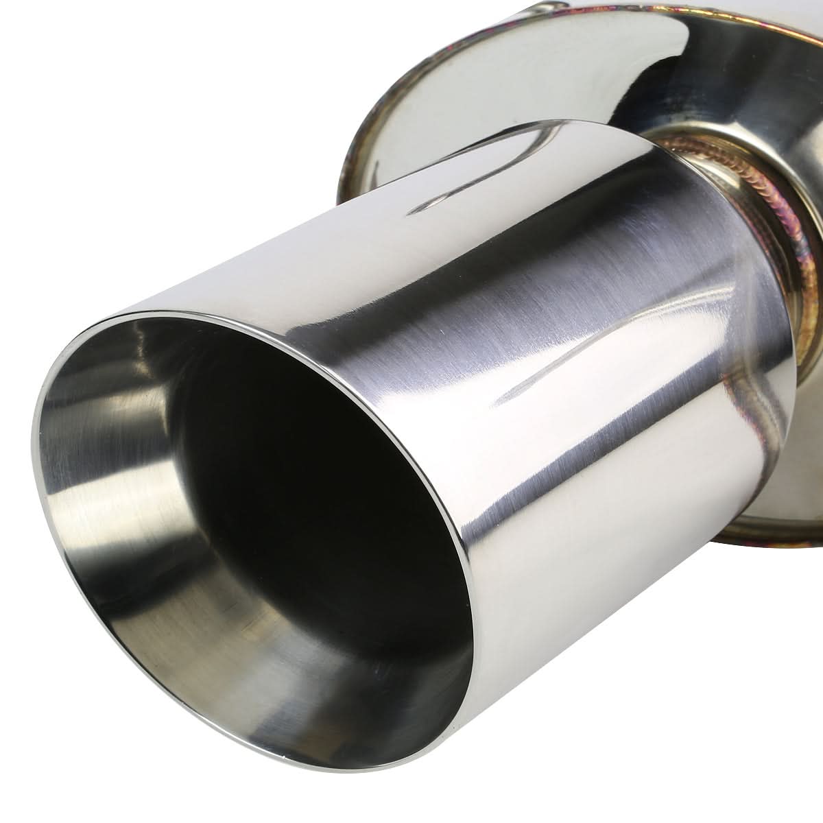 02-06 Acura RSX OE Style Single Tip Catback Exhaust - Stainless Steel