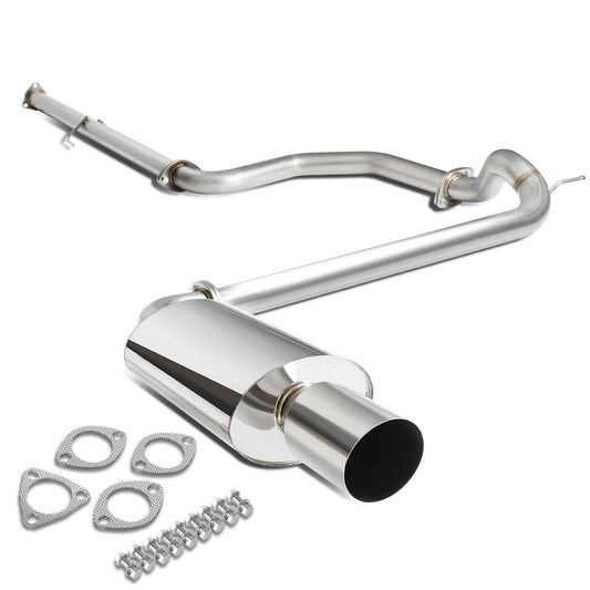 88-91 Honda Civic 4-Door OEM Style Catback Exhaust Stainless Steel