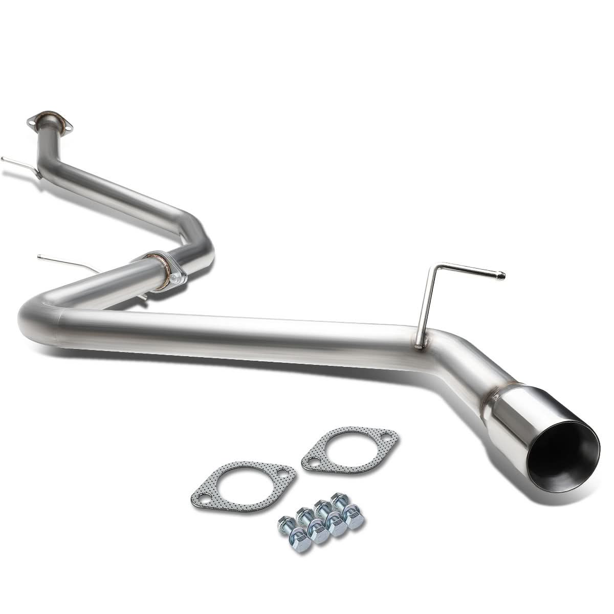 2016-2017 Toyota Corolla IM Catback Exhaust Single Tip Stainless Steel