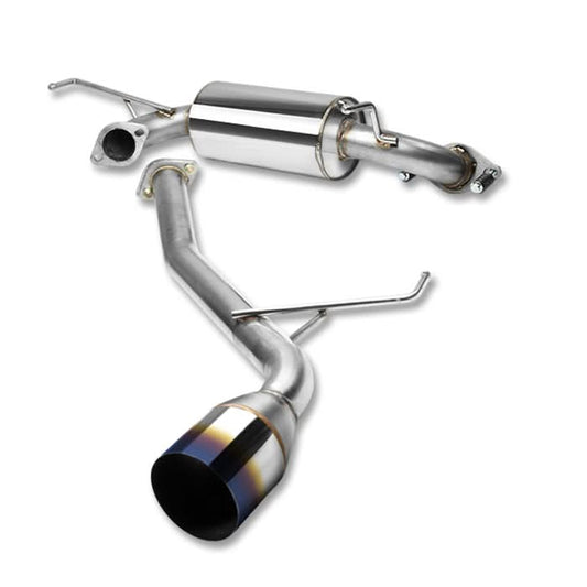 00-05 Toyota Celica 1.8L Catback Exhaust Single Burnt Tip Stainless Steel