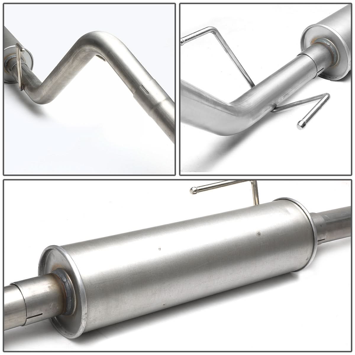 2005-2015 Toyota Tacoma 4.0L Single Tip Catback Exhaust Stainless Steel