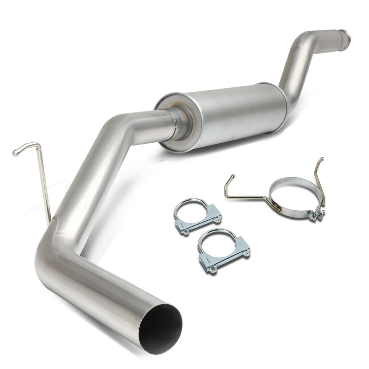 2000-2006 Toyota Tundra 4.7L Catback Exhaust Single Tip Stainless Steel