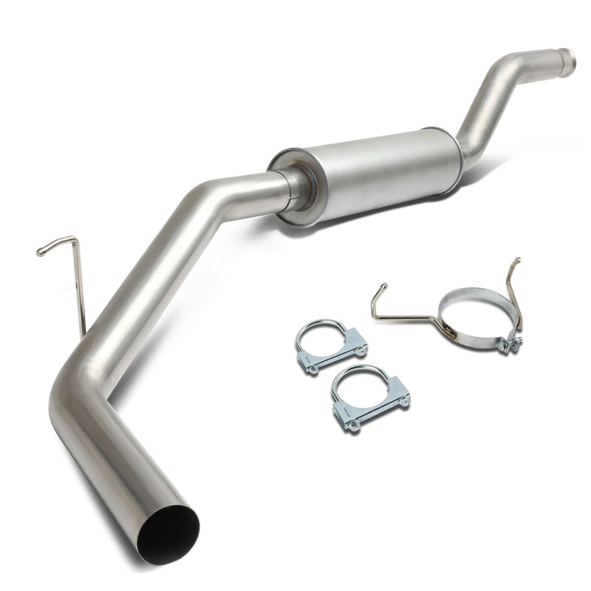 2000-2006 Toyota Tundra 4.7L Catback Exhaust Single Tip Stainless Steel