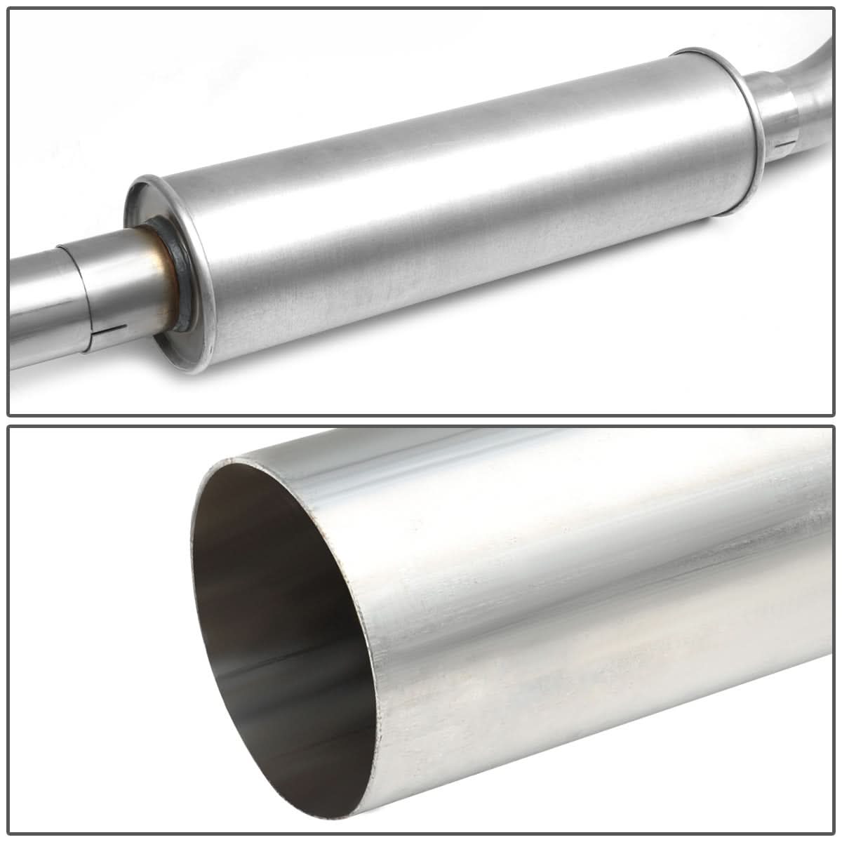 2000-2006 Toyota Tundra 4.7L Catback Exhaust Single Tip Stainless Steel