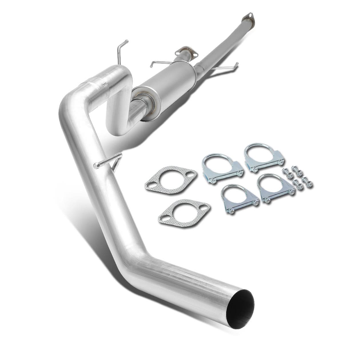 2009-2017 Toyota Tundra Single Tip Catback Exhaust - Stainless Steel