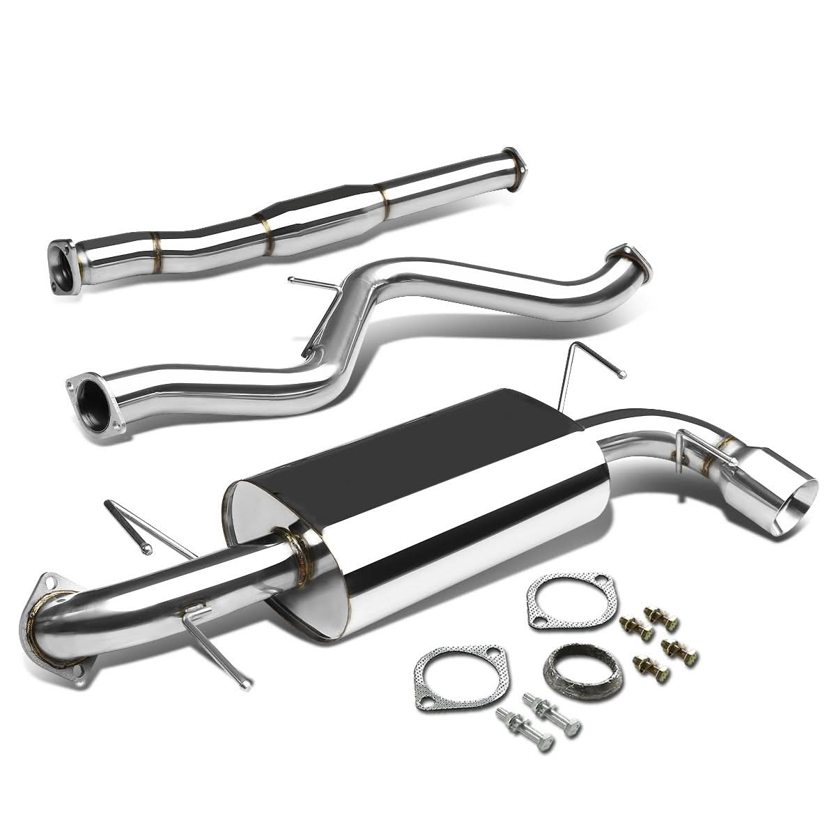 08-14 Subaru Impreza WRX/STI 5-Door OE Style Catback Exhaust - Stainless Steel