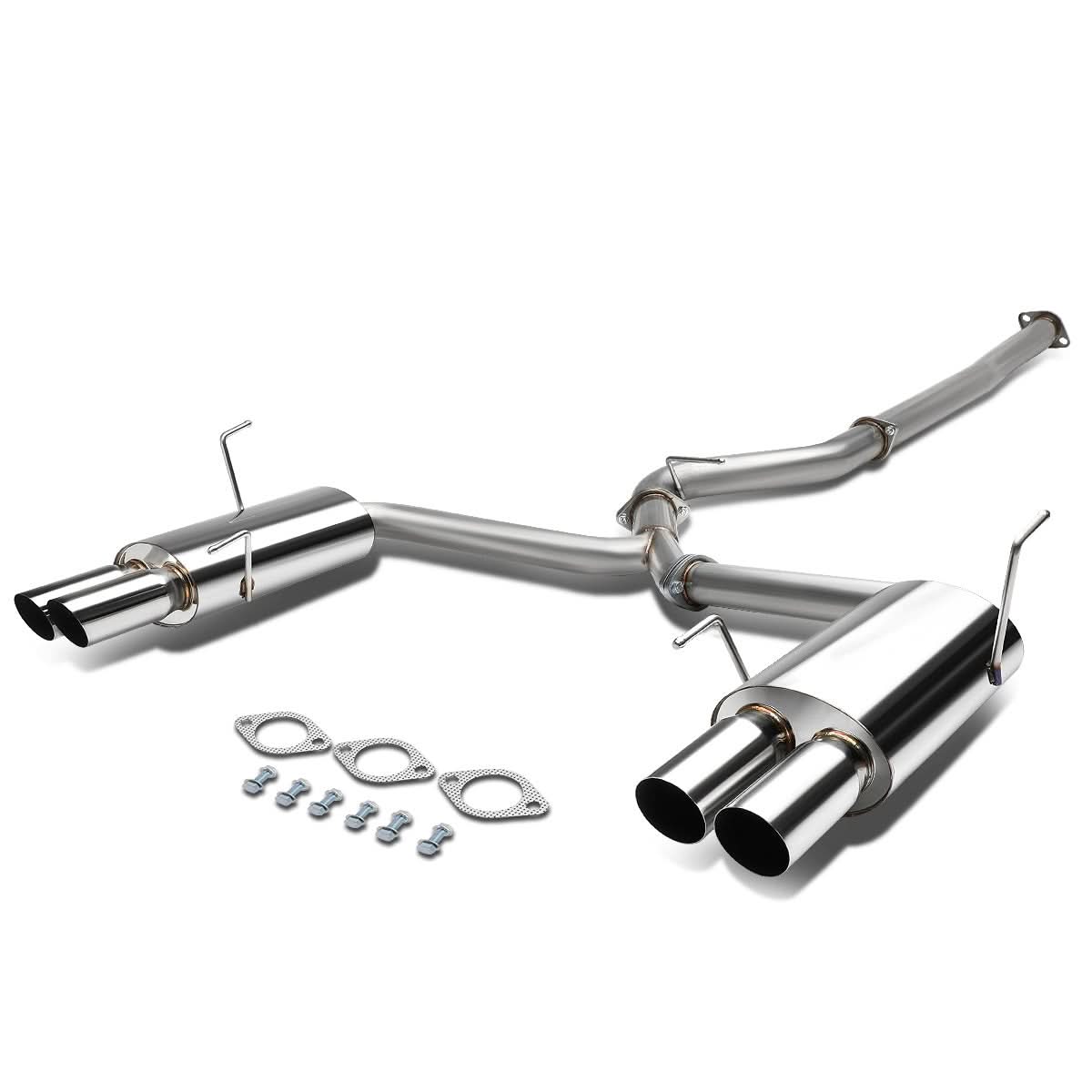2015-2017 Subaru WRX & STI Sedan Catback Exhaust - Stainless Steel