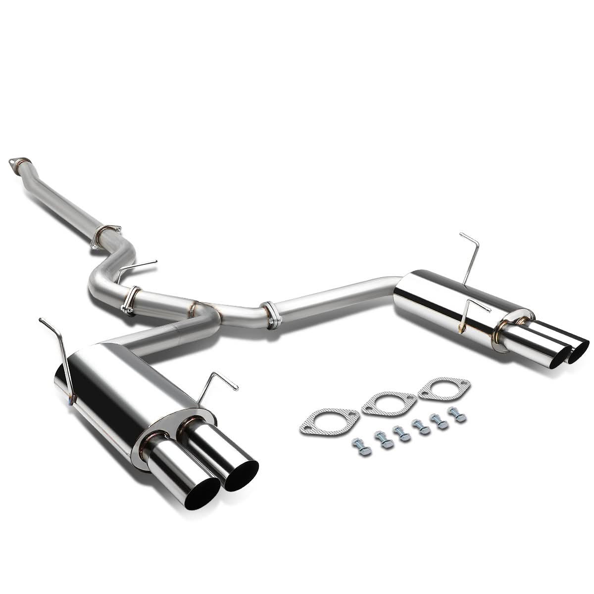 2015-2017 Subaru WRX & STI Sedan Catback Exhaust - Stainless Steel