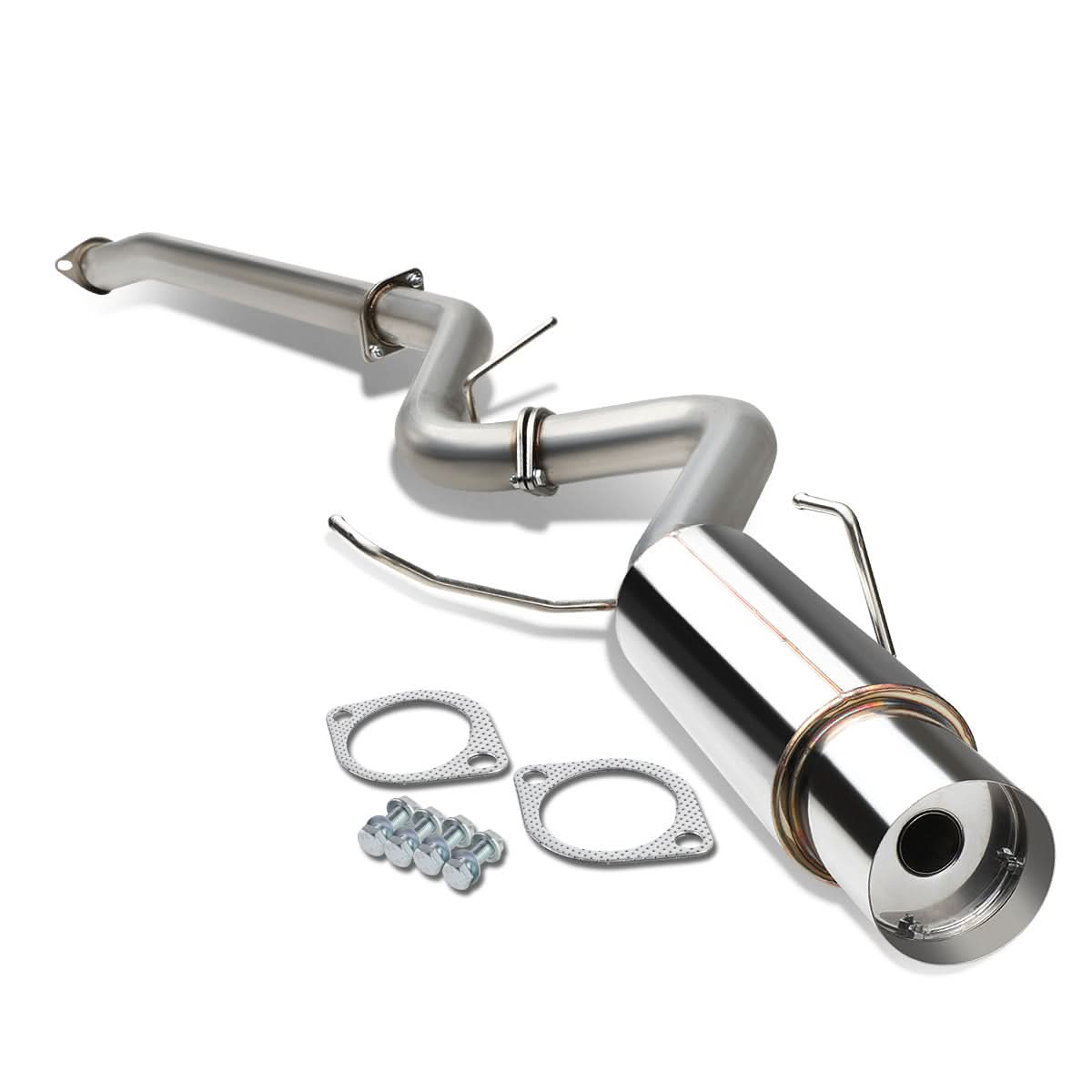 2015-2017 Subaru WRX STI Single Tip Catback Exhaust - Stainless Steel