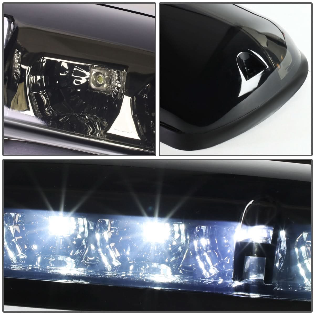 02-07 Chevrolet Silverado / GMC Sierra Smoke Cab Lights White LED