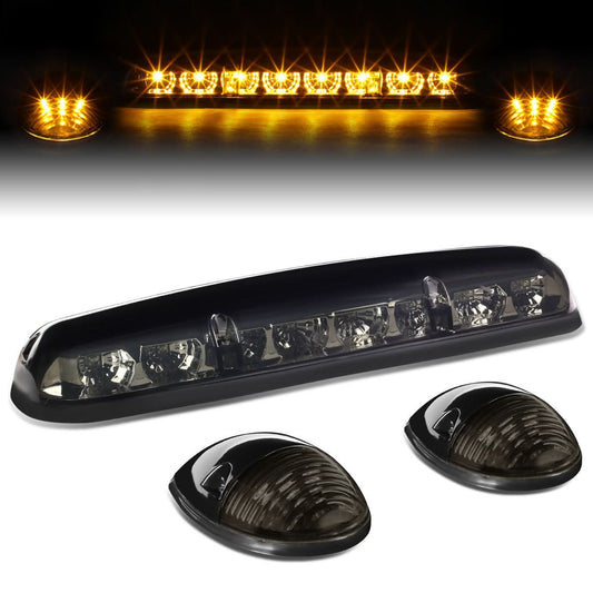 02-07 Chevrolet Silverado / GMC Sierra Smoke Housing Amber LED Cab Light