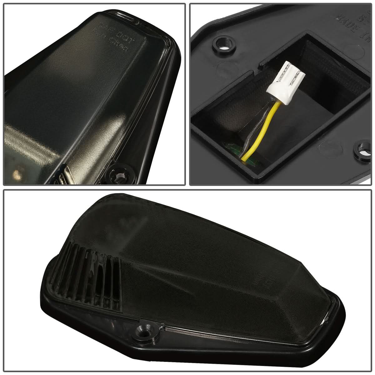 80-96 Ford Super Duty Smoke Housing White LED Cab Light