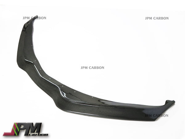 JPM R1 Carbon Fiber Front Bumper Add-on Lip with Splitter Lip w/ Winglets Fits For 2014-2019 Chevrolet Corvette C7 Only