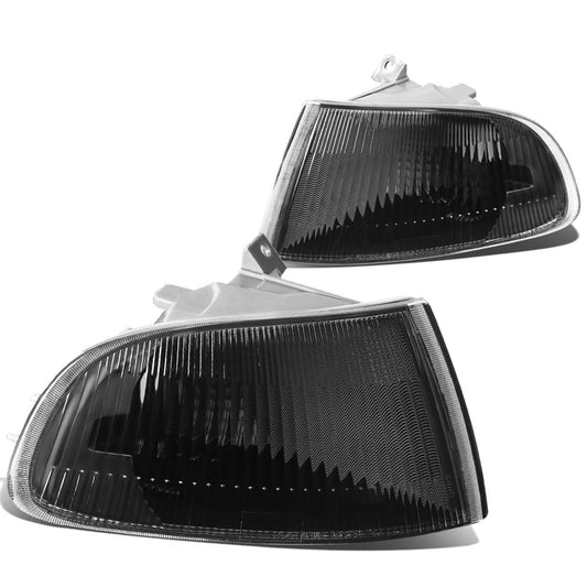 92-95 Honda Civic 2-Door Black Corner Lights