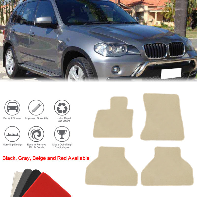 2007-2012 BMW E70 X5 Floor Mat Carpet Nylon