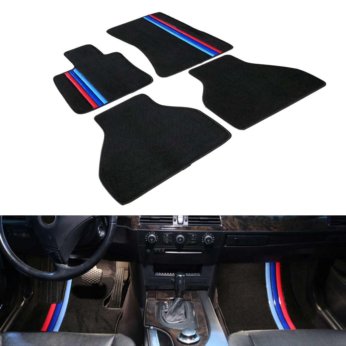 2007-2012 BMW E70 X5 Floor Mat Carpet Nylon