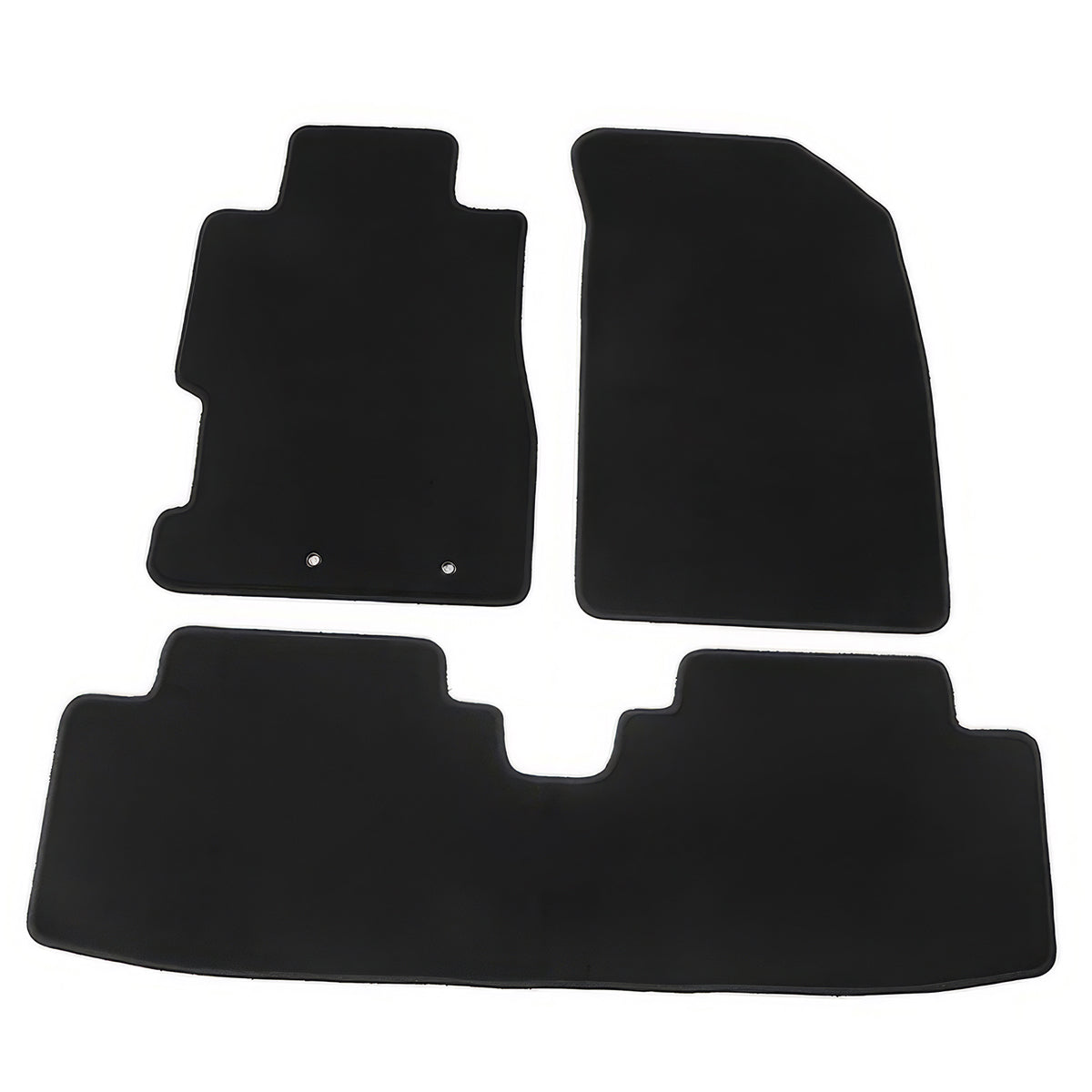 2001-2005 Honda Civic Best Car Floor Mats - 3PC Nylon Set - IKON