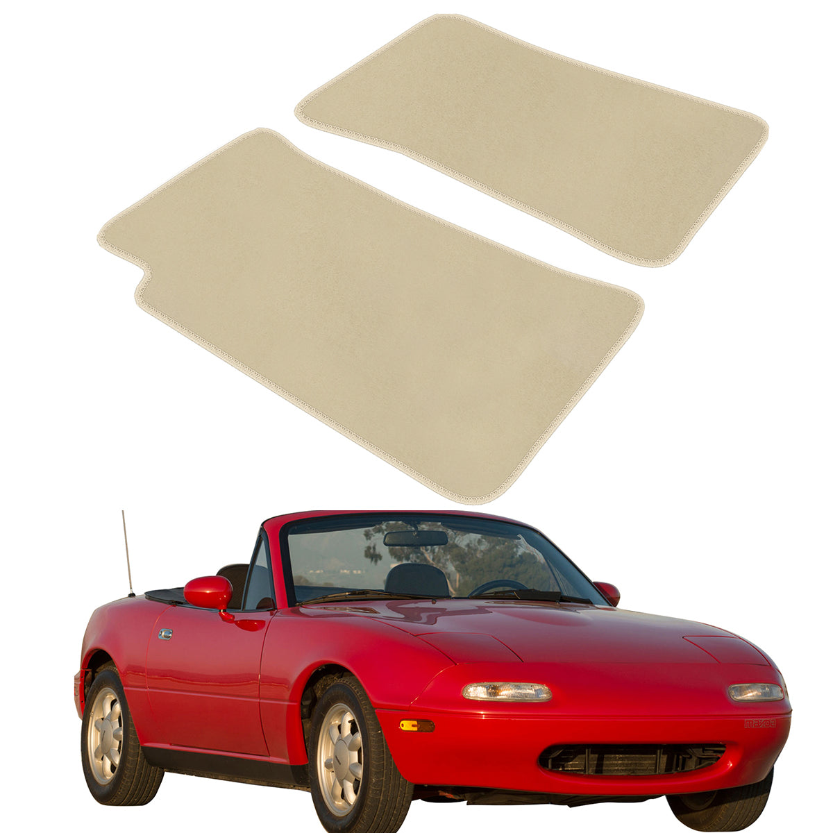 1990-1997 Mazda Miata MX-5 Floor Mat Carpet Nylon