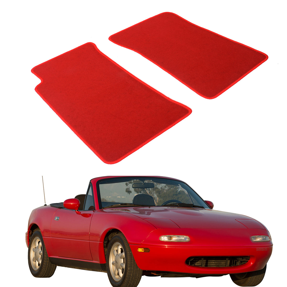1990-1997 Mazda Miata MX-5 Floor Mat Carpet Nylon