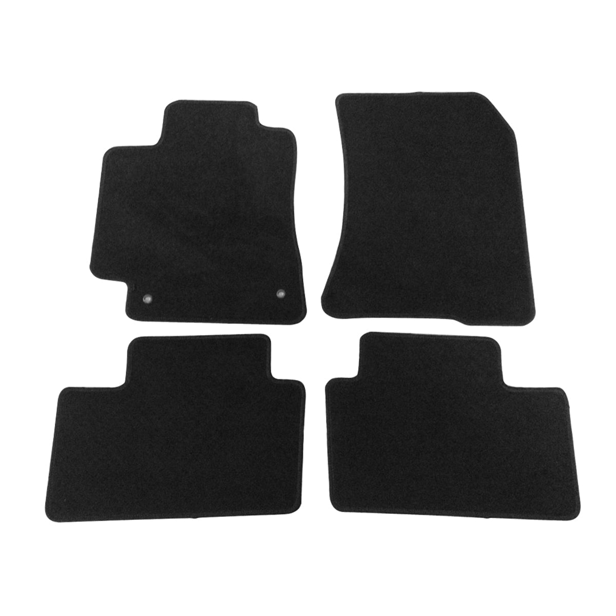Car Floor Mat for 2001-2005 Lexus IS300 Black Carpet 4PC Nylon