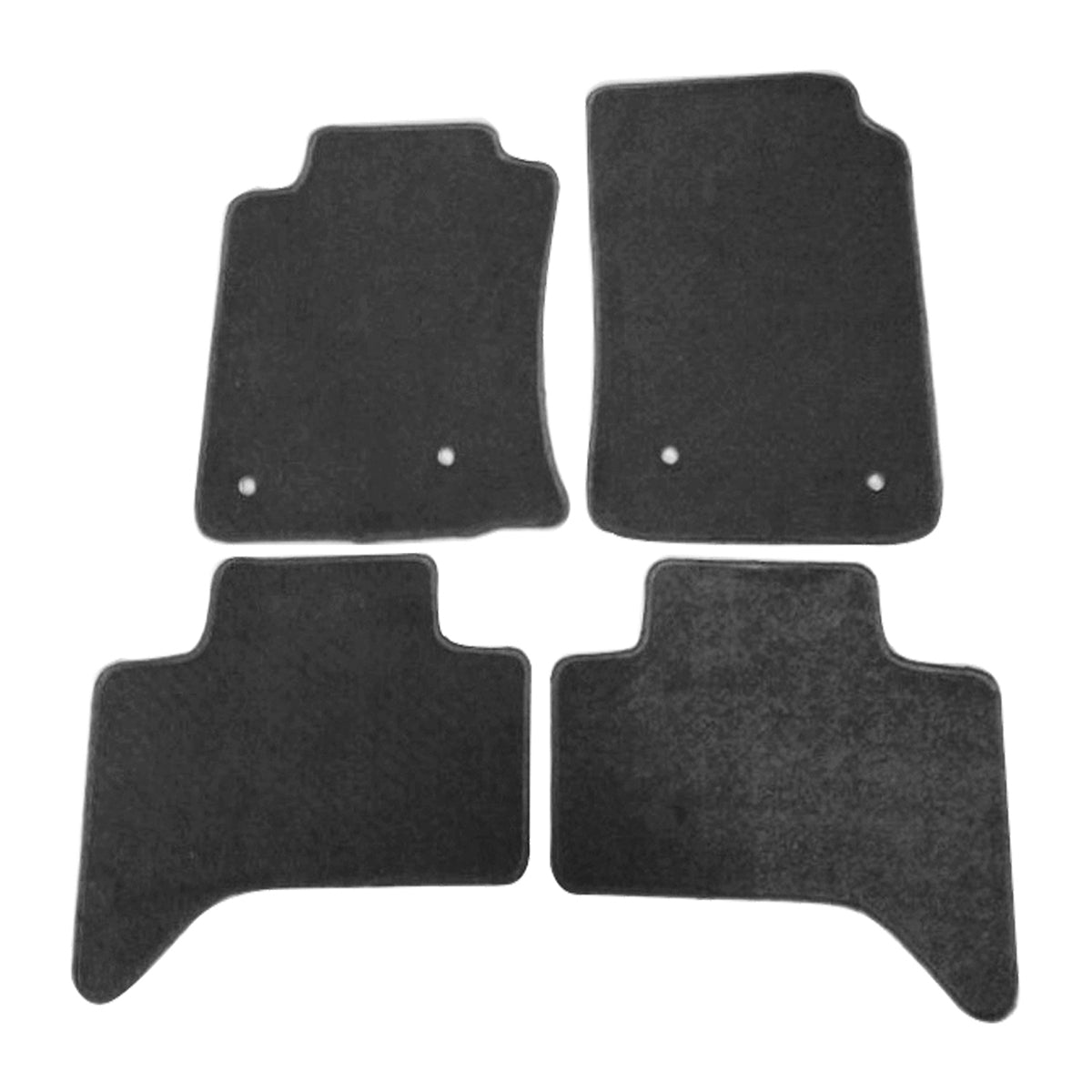 Car Floor Mat for 2005-2010 Toyota Tacoma Black Carpet 4PC Nylon