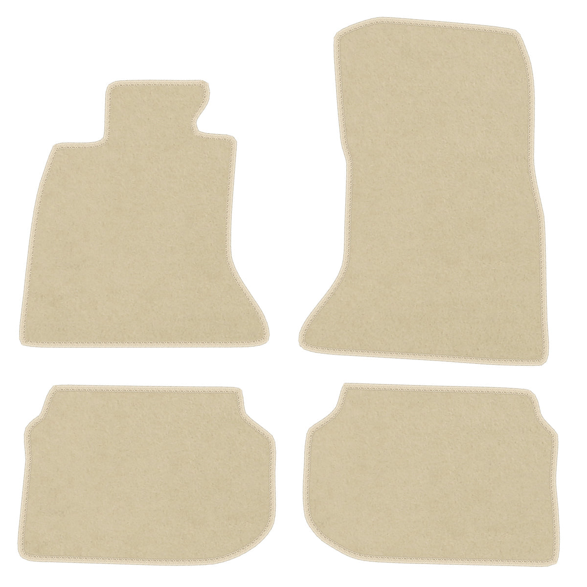 2011-2016 BMW F10 5 Series Sedan Car Floor Mats Carpet 4PC Nylon
