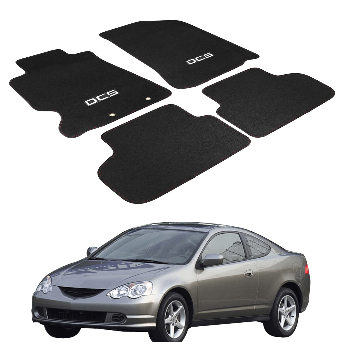 2002-2006 Acura RSX Car Floor Mats Carpet 4PC Nylon