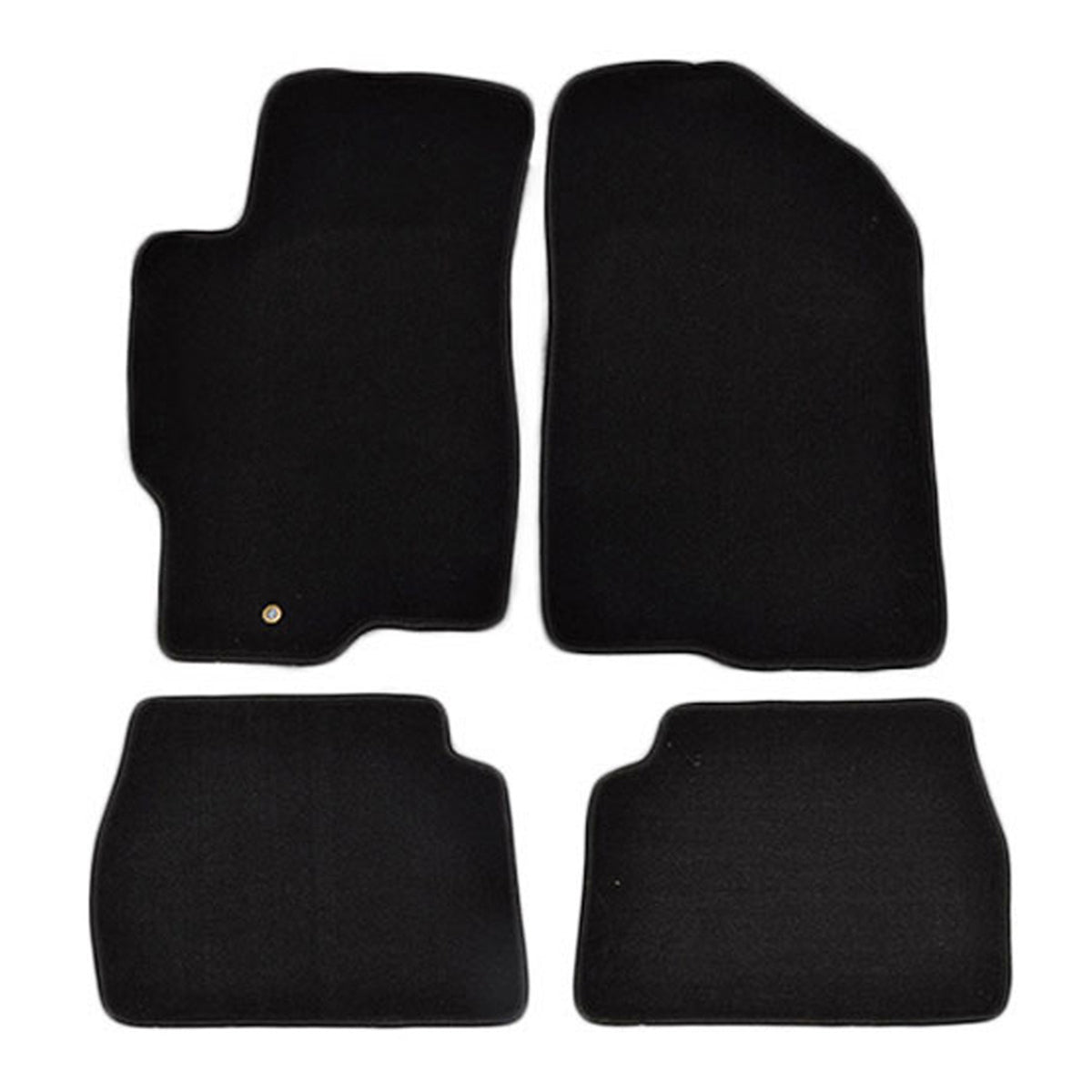 Car Floor Mat for 2003-2008 Mazda 6 Black Carpet 4PC Nylon
