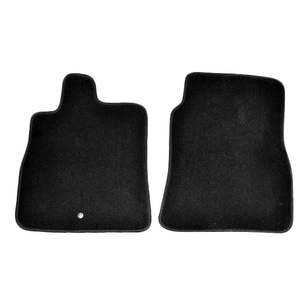 Car Floor Mat for 2006-2012 Mitsubishi Eclipse Black Carpet 2PC Nylon