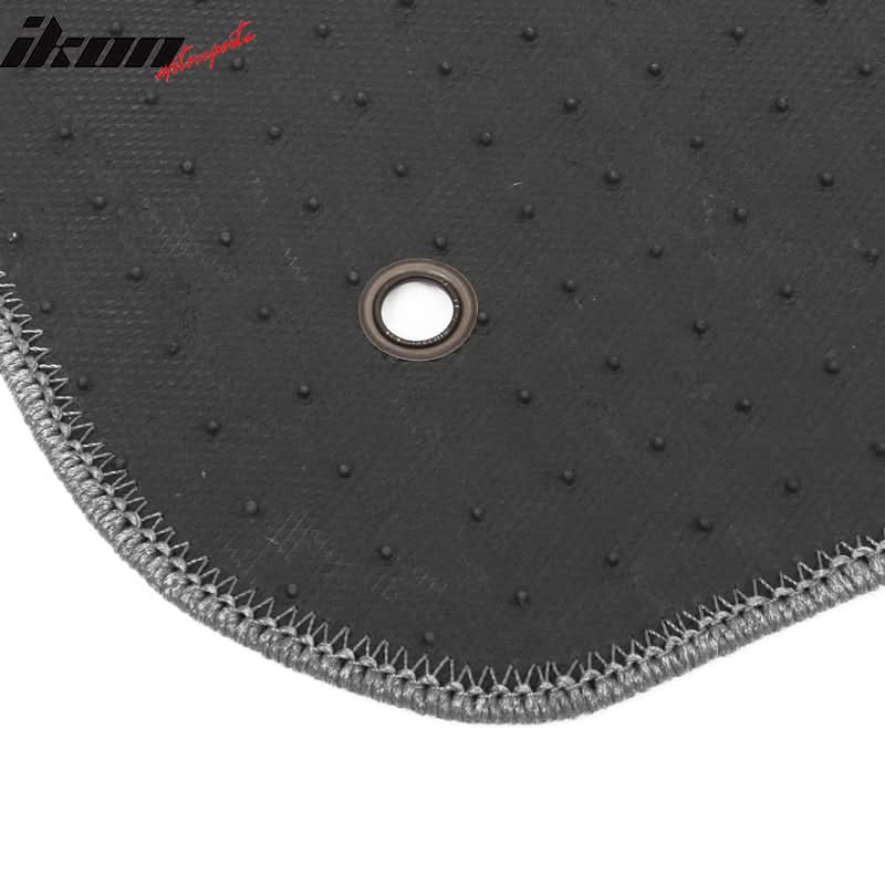 Car Floor Mat for 2010-2013 Mazda 3 Gray Carpet 4PC Nylon