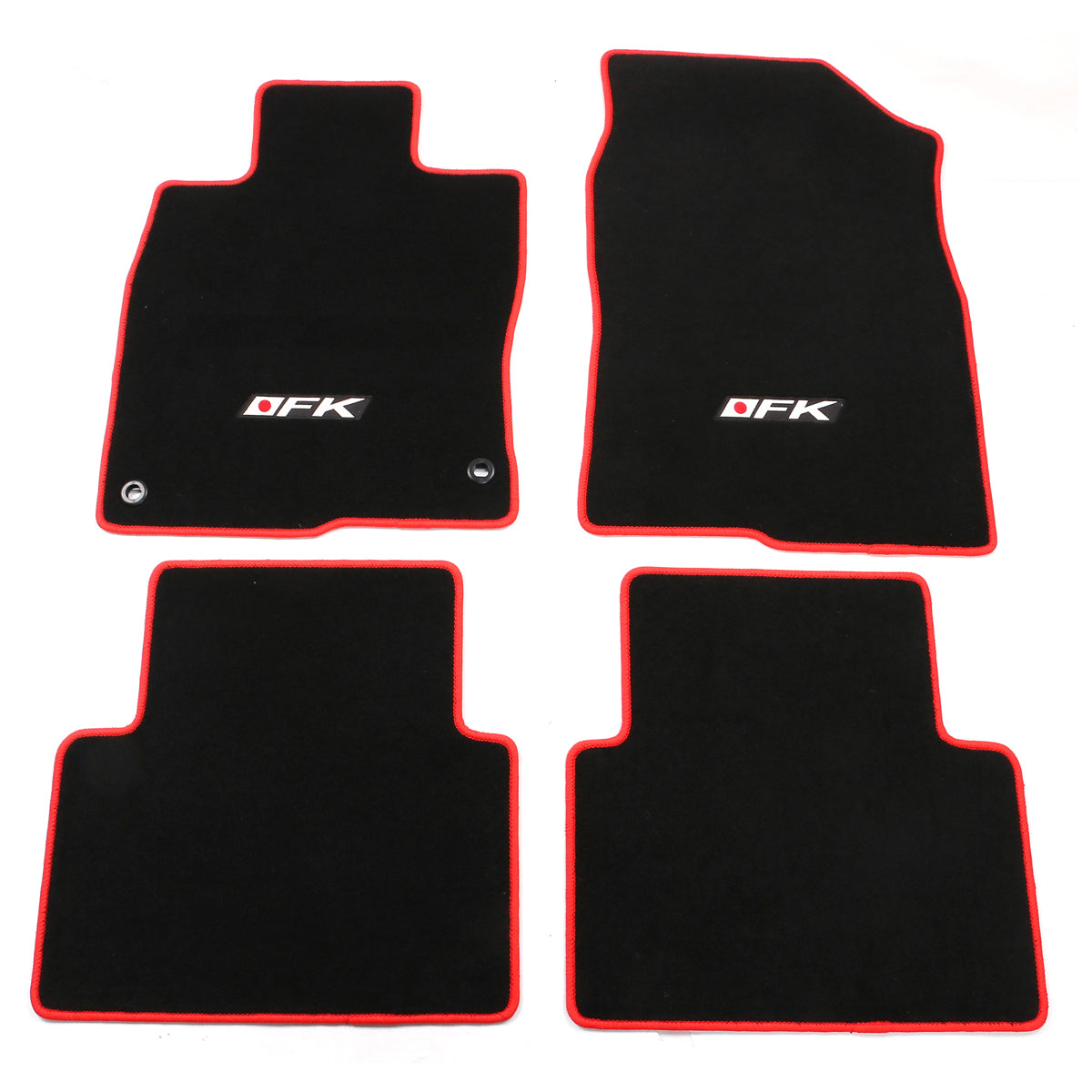 2016-2021 Honda Civic 4-Door Car Floor Mats Carpet 4PC Nylon