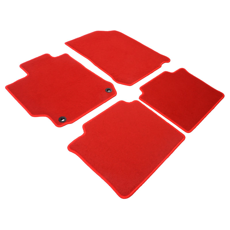 2012-2017 Toyota Camry Car Floor Mats Carpet 4PC Nylon & Latex Rubber