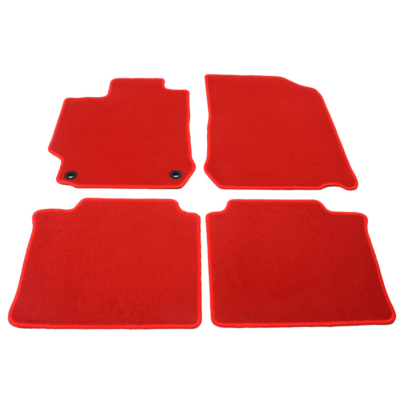 2012-2017 Toyota Camry Car Floor Mats Carpet 4PC Nylon & Latex Rubber