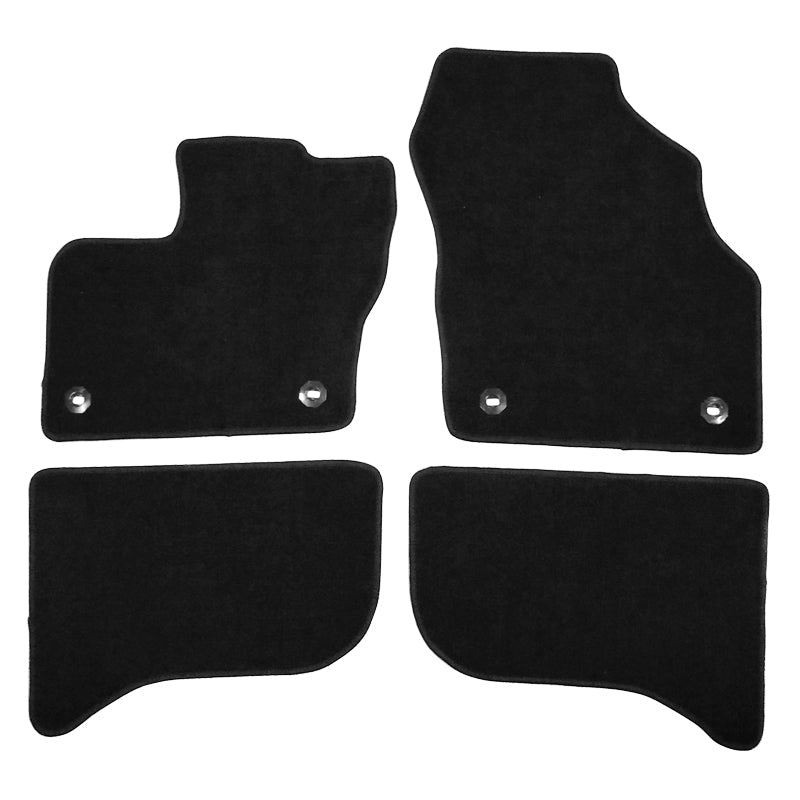 Car Floor Mat for 2016-2020 Toyota Mirai Black Front Rear  Nylon 4 PCS